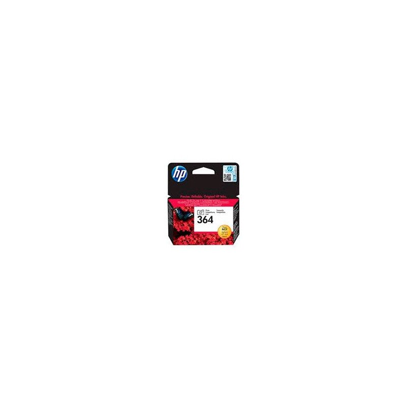 Cartucho tinta hp 364 cb317ee photo negro 3ml b8550 - d5460 - c6380 - c5380