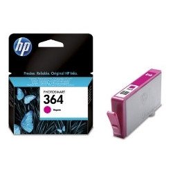 Cartucho tinta hp 364 cb319ee magenta 3ml b8550 - d5460 - c6380 - c5380