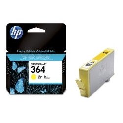 Cartucho tinta hp 364 cb320ee amarillo 3ml d5460 - b8550 - c6380 - c5380