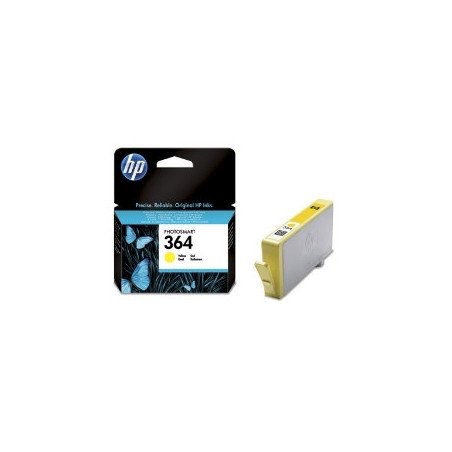 Cartucho tinta hp 364 cb320ee amarillo 3ml d5460 - b8550 - c6380 - c5380