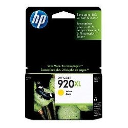 Cartucho tinta hp 920xl cd974ae amarillo 6ml 6500 -