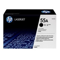 Toner hp 55a ce255a negro 6000 paginas ce526a - ce528a