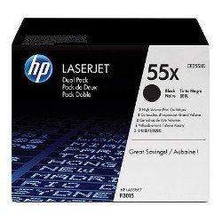 Toner hp 55x ce255xd negro 12500 paginas ce528a - ce526a