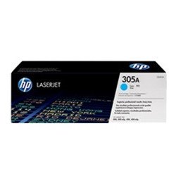 Toner hp 305a ce411a cian 2600pag laserjet pro 300 m351a 300 mfp m375nw 400 m451 400 mfp m475