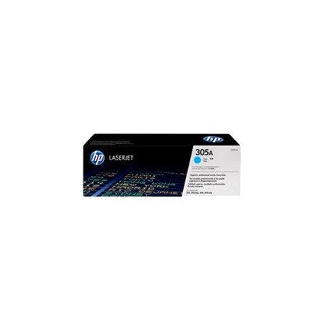 Toner hp 305a ce411a cian 2600pag laserjet pro 300 m351a 300 mfp m375nw 400 m451 400 mfp m475