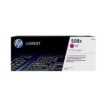 Toner hp 508x cf363x magenta m577 alto rendimiento