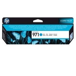 Cartucho tinta hp 971 cn622ae cian officejet pro x476 - x576 - x451 - x551