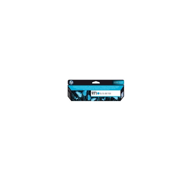 Cartucho tinta hp 971 cn622ae cian officejet pro x476 - x576 - x451 - x551