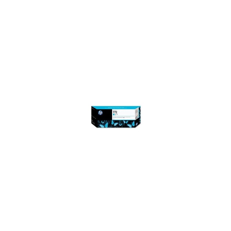 Cartucho tinta hp cn636a cian n 772 300ml