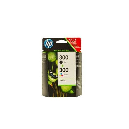 Multipack hp cn637ee no300 cn637ee negro+tricolor
