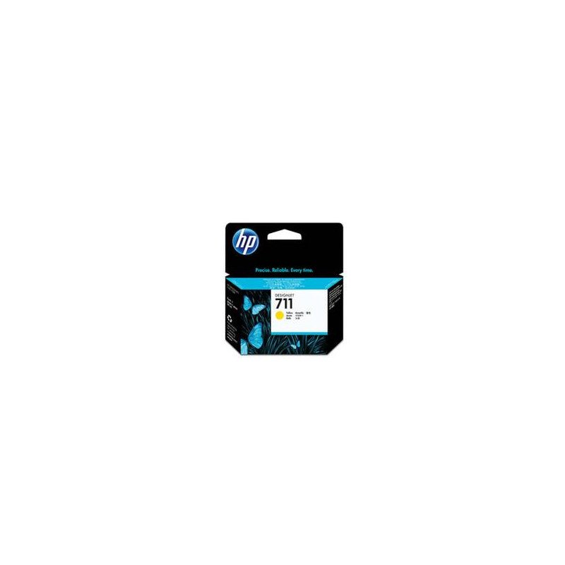 Cartucho tinta hp 711 cz132a amarillo