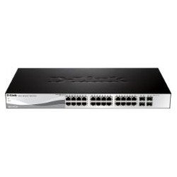 Switch d - link 28 puertos 19 pulgadas l2 giga