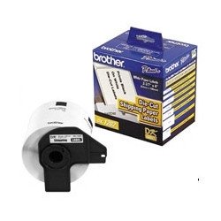 Rollo de etiquetas precortadas brother dk11202 ql 500 550 560 650td 700