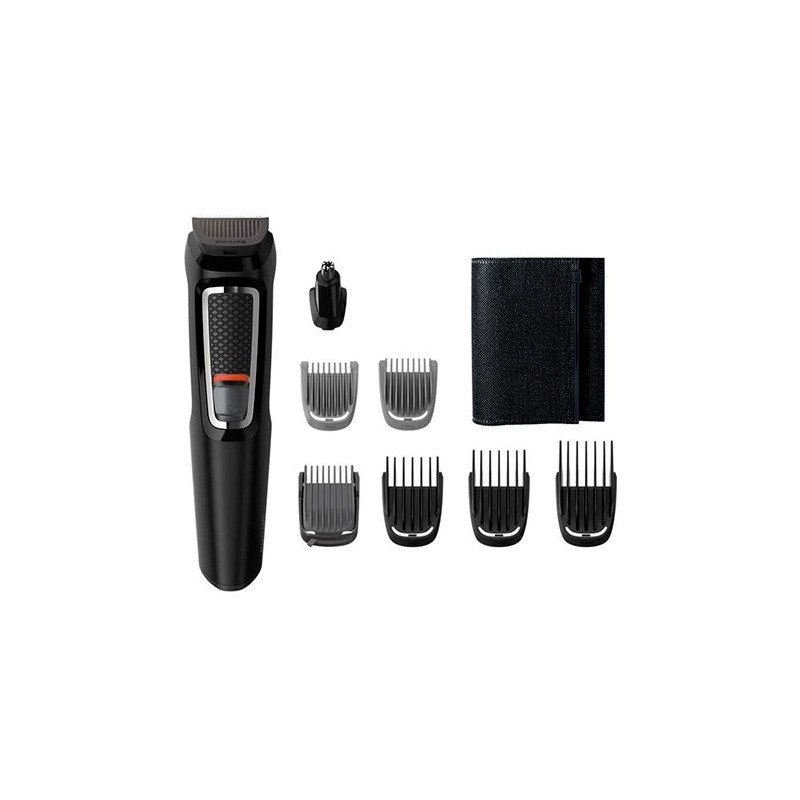 Set arreglo personal philips multigroom mg3730 - 15 6peines - 60m autonomia - 8 en 1 - funda