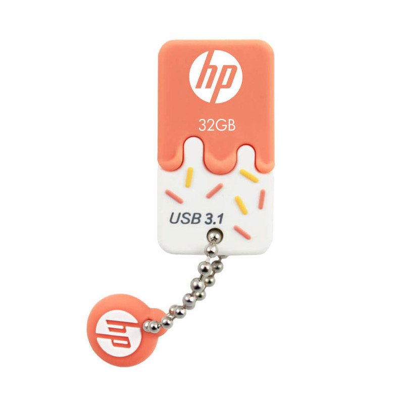 Memoria usb 3.0 hp 32gb x778w naranja