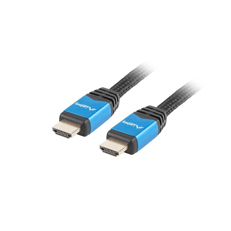 Cable hdmi lanberg macho - macho v2.0 cu 4k premium 3m negro