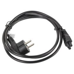 Cable de alimentacion lanberg trebol schuko cee 7 - 7 a iec320 c5 1.8m