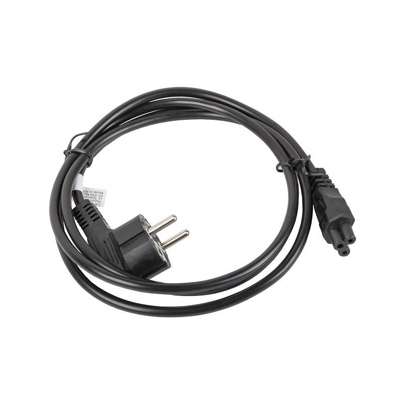 Cable de alimentacion lanberg trebol schuko cee 7 - 7 a iec320 c5 1.8m