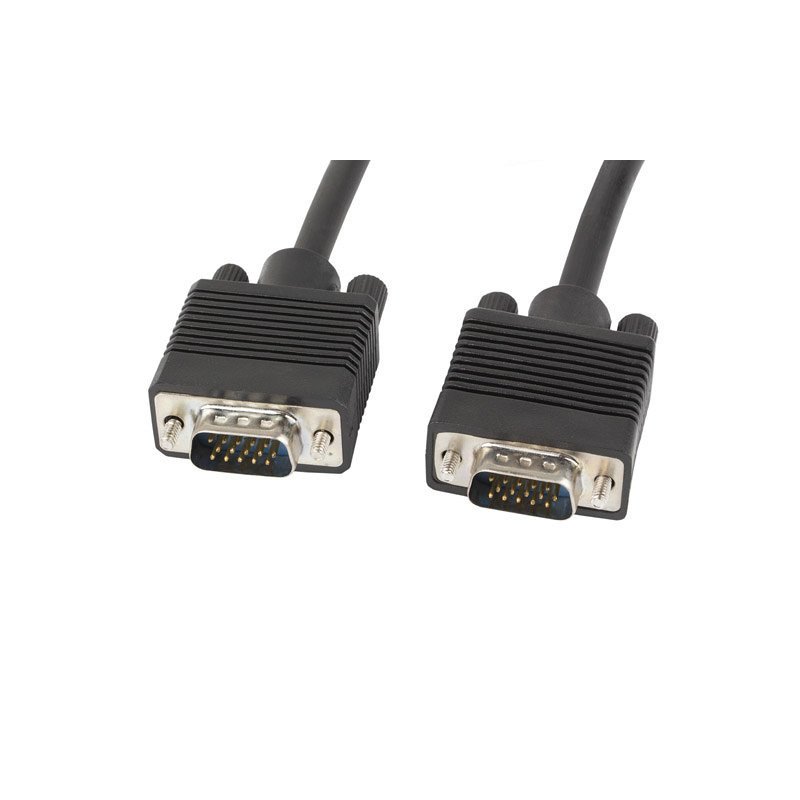 Cable vga lanberg macho - macho ferrita 10m negro