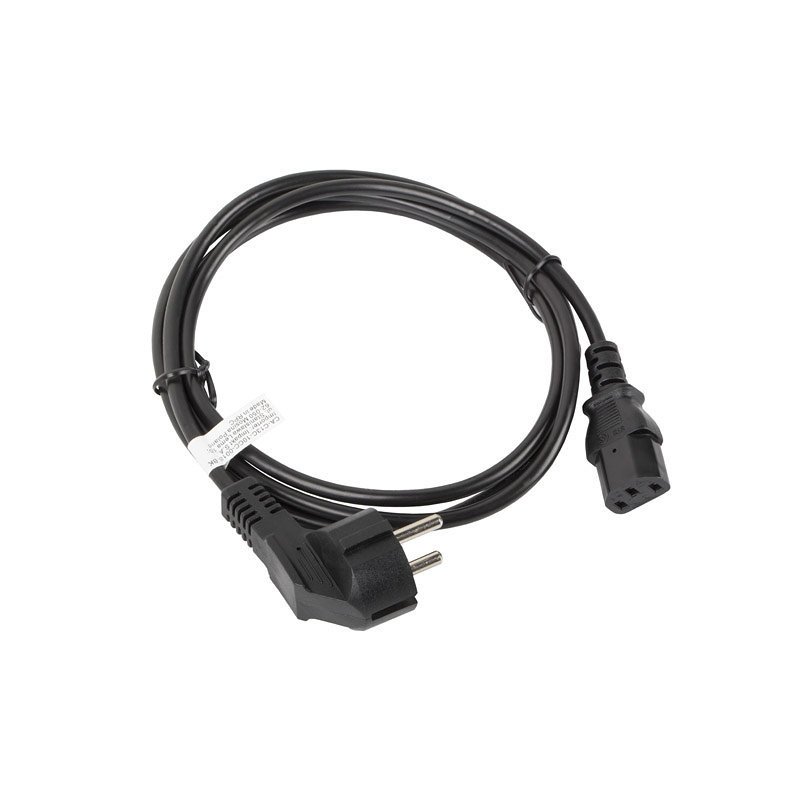 Cable de alimentacion lanberg schuko cee 7 - 7 a iec320 c13 1.8m