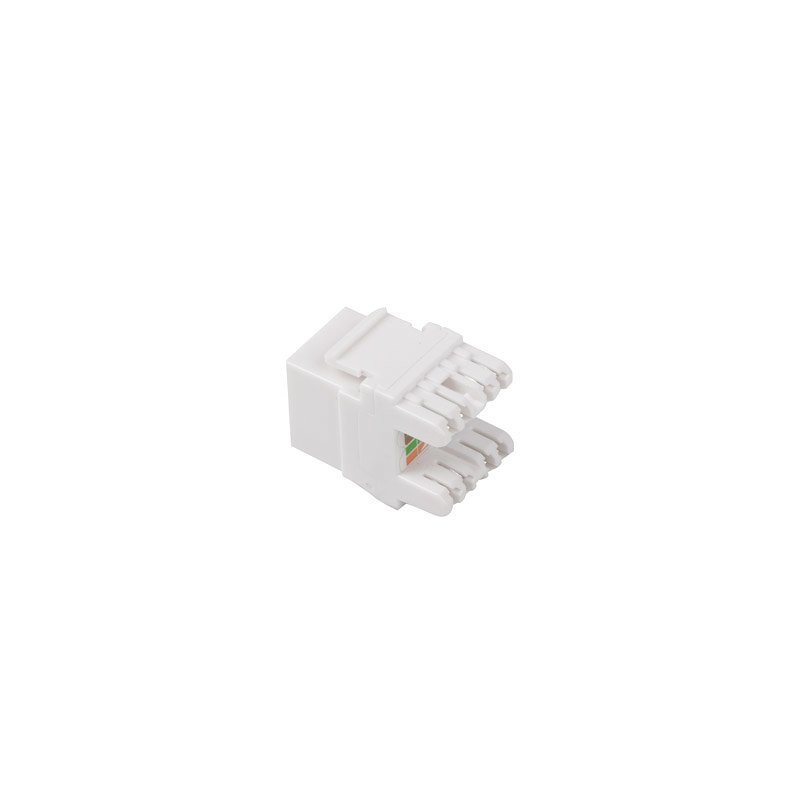 Conector keystone lanberg cat 6 utp rj45 180 grados