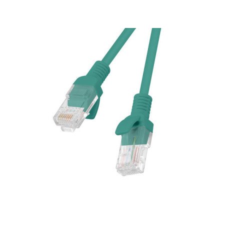 Cable red lanberg latiguillo cat.6 utp 3m verde fluke passed