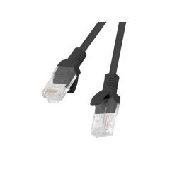 Cable red lanberg latiguillo cat.6 utp 2m negro fluke passed