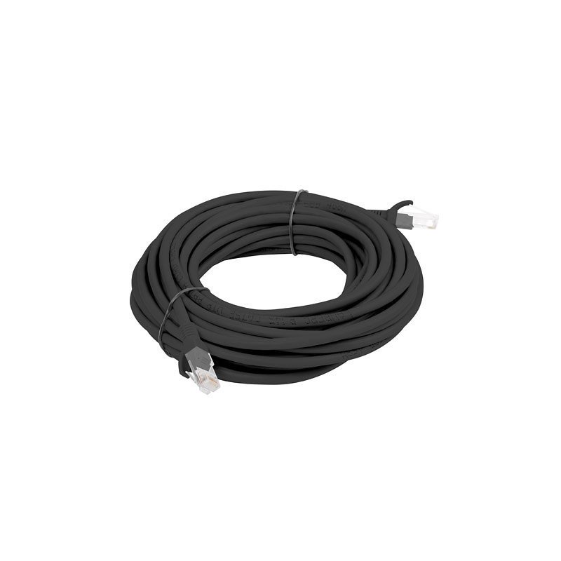 Cable red lanberg latiguillo cat.6 utp 5m negro fluke passed