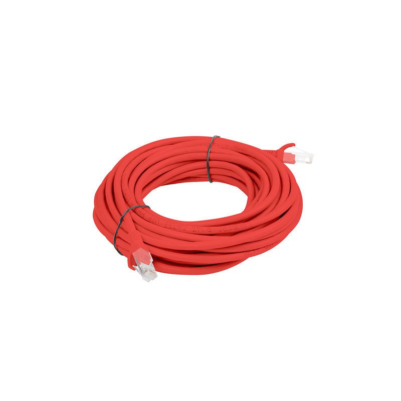 Cable red lanberg latiguillo cat.6 utp 5m rojo fluke passed