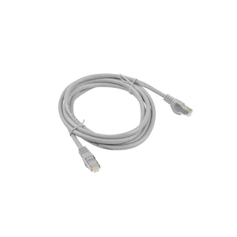 Cable red lanberg latiguillo cat.6 ftp 3m gris fluke passed