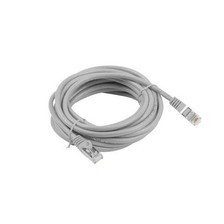 Cable red lanberg latiguillo cat.6 ftp 5m gris fluke passed