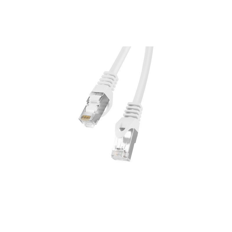 Cable red lanberg latiguillo cat.6 ftp 3m blanco fluke passed