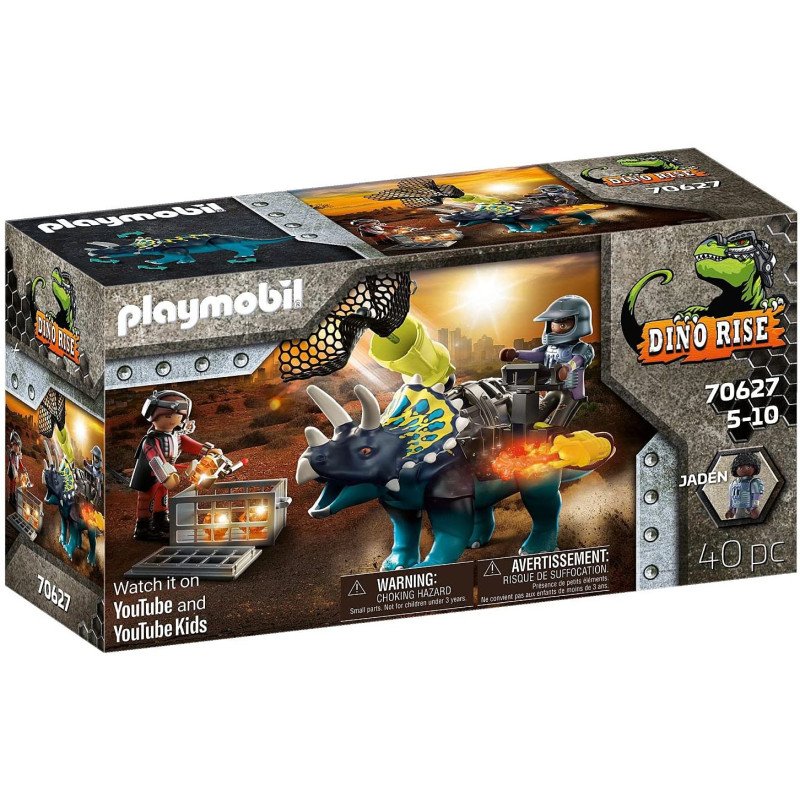 Playmobil triceratops: disturbios por las piedras legendarias