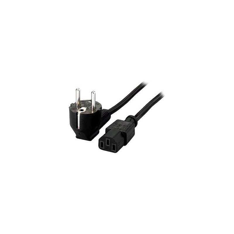 Cable alimentacion equip c13 a schuko 1.8m