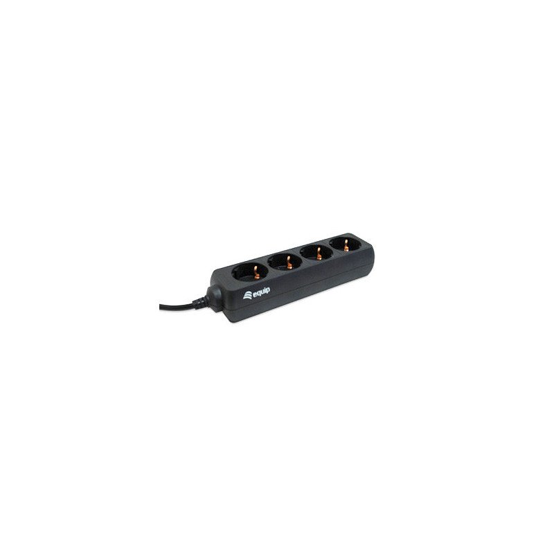 Regleta equip 4 tomas shucko toma iec cable 1.1m