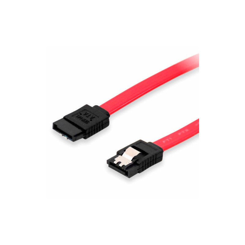 Cable serial sata equip datos con clip de seguridad 0.30m