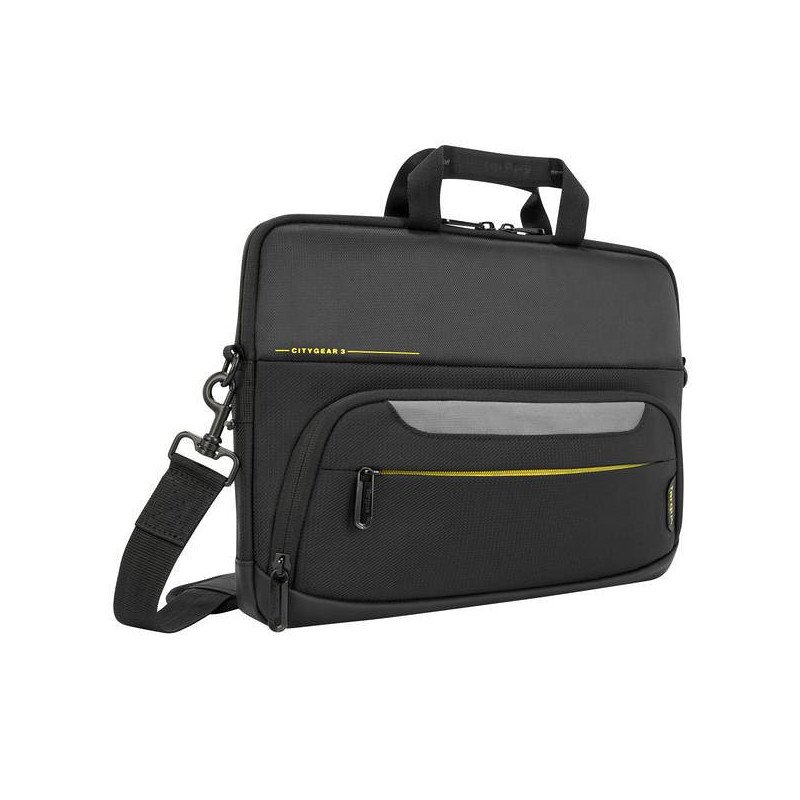 Maletin portatil targus citygear 12 - 14 pulgadas pulgadas slim negro