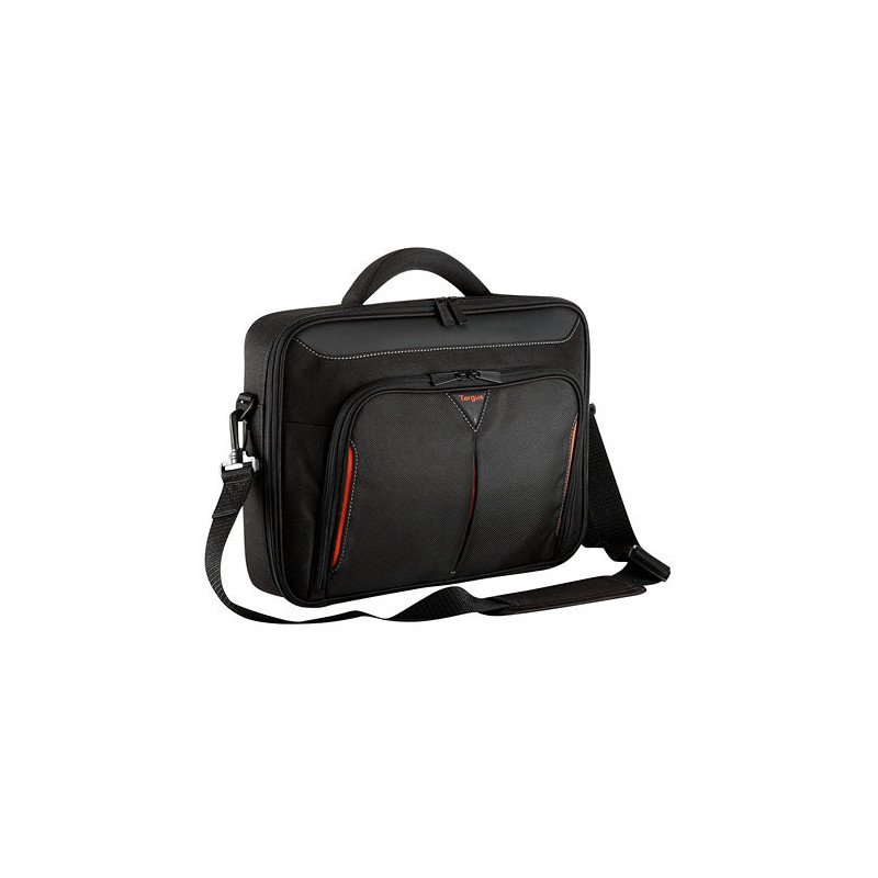 Maletin targus clamshell classic+ 15 - 15 -6 pulgadas pulgadas negro - rojo