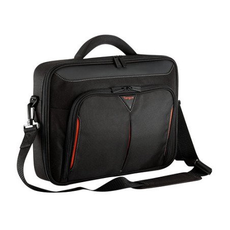 Maletin targus clamshell classic+ 15 - 15 -6 pulgadas pulgadas negro - rojo