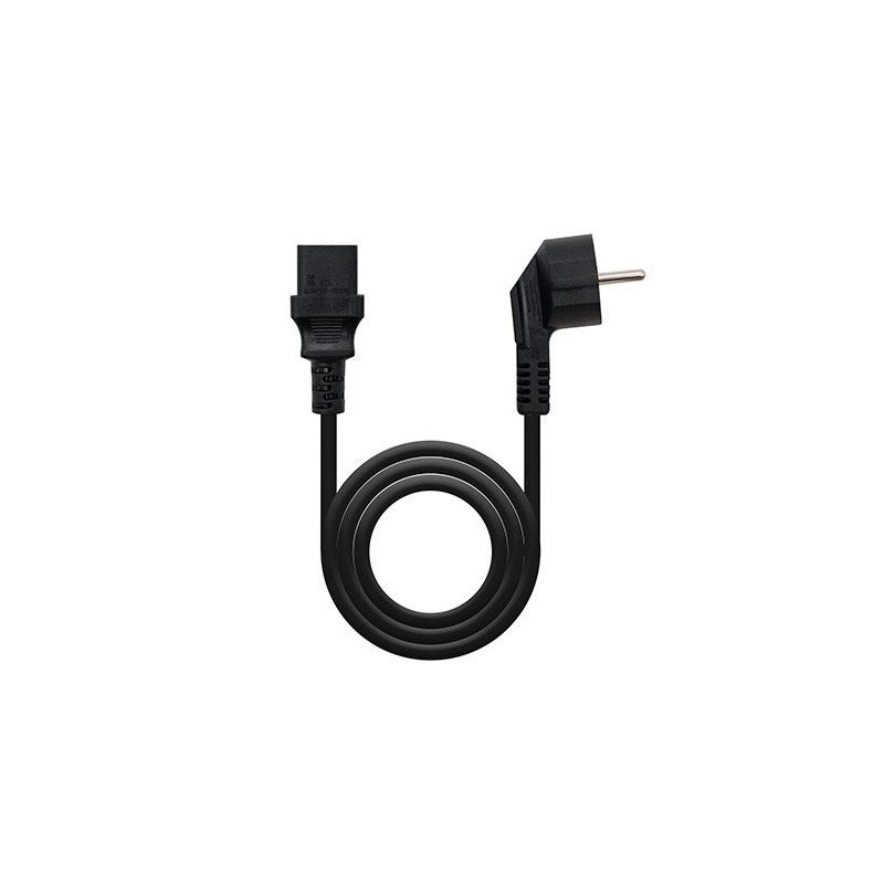 Cable alimentacion nanocable cpu - red 220v 3 m. corriente