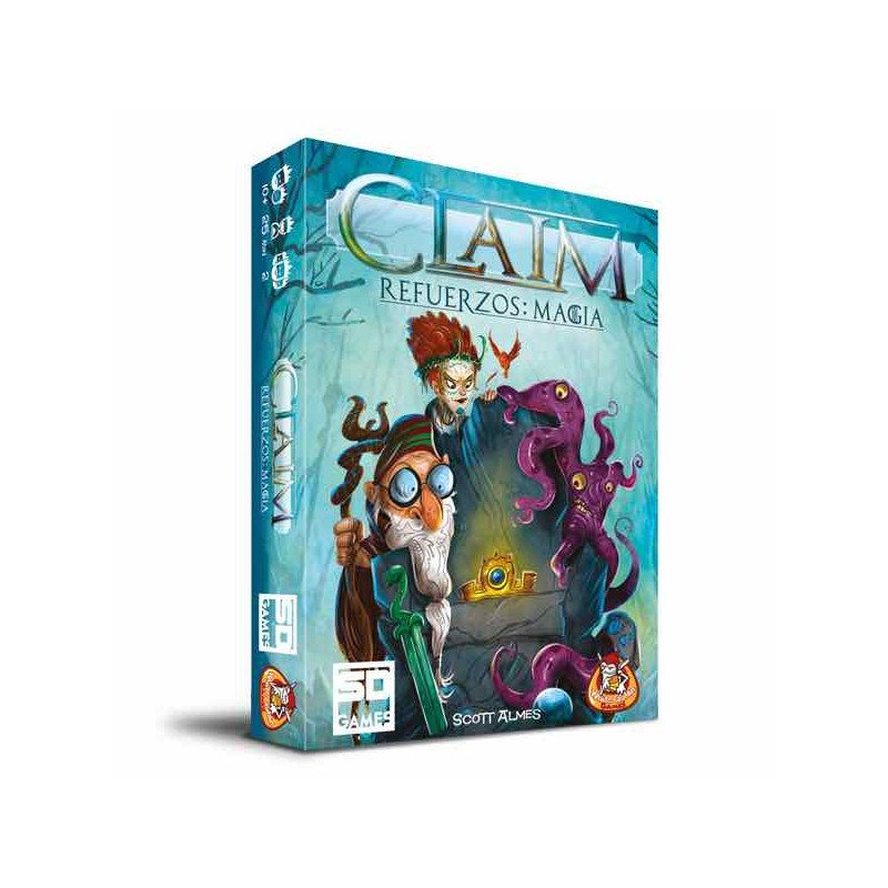 Juego de mesa claim refuerzos: magia pegi 10