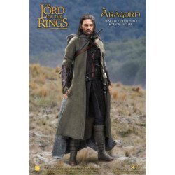 Figura star ace el senor de los anillos aragorn 2.0 version especial real master serie 22.5 cm