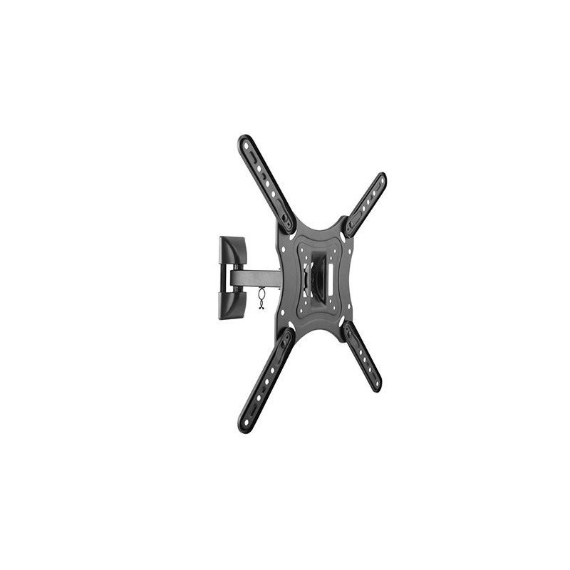 Soporte tv - monitor tooq 23 pulgadas - 55 pulgadas giratorio - inclinable 2 pivotes lp2255tn - b - vesa max 400x400 - inclinaci