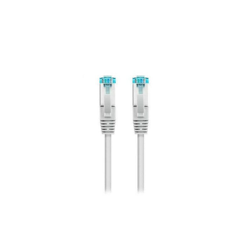 Latiguillo cable red nanocable rj45 lszh cat.7 3m gris 600mhz - 3m - awg26