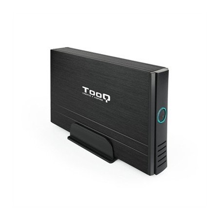 Caja externa tooq tqe - 3520b para hdd 3.5 pulgadas sata - ide usb 2.0 negro