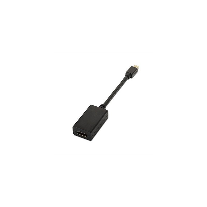 Cable nanocable conversor minidisplay port a hdmi macho - hembra 15cm negro