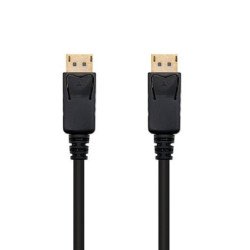 Cable displayport nanocable 2m - macho - macho - negro