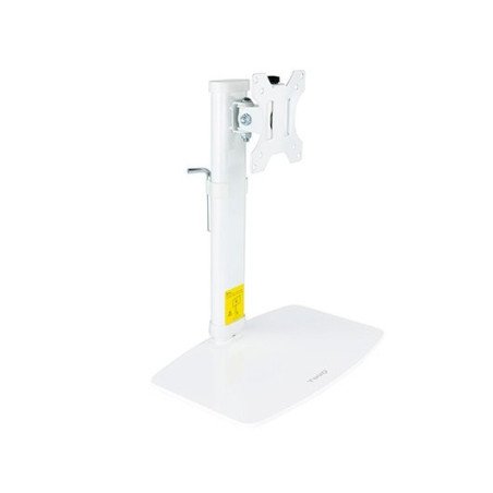 Soporte de mesa tv tooq 17 - 27 pulgadas blanco