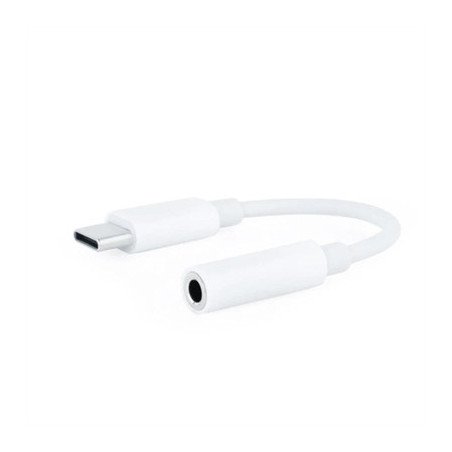 Adaptador audio nanocable usb - c - m a jack - h blanco