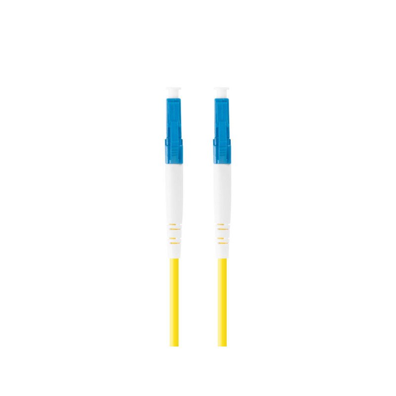 Latiguillo fibra optica lc - upc lanberg 10m mono simplex g657a1 lszh amarillo